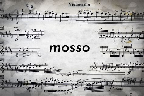 what does meno mosso mean in music? the rhythmical nuances in Baroque era